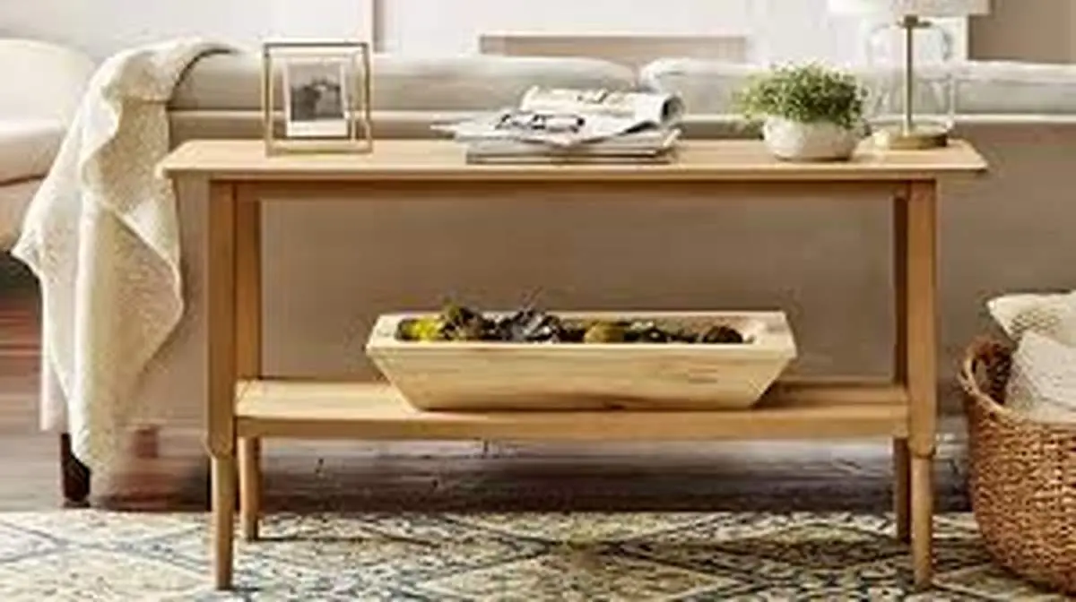  میز کنسول چوبی بخرم یا ام دی اف ؟