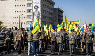  رزمایش ۳۱۳ هزار نفری جان‌فدایان در تهران +تصاویر 