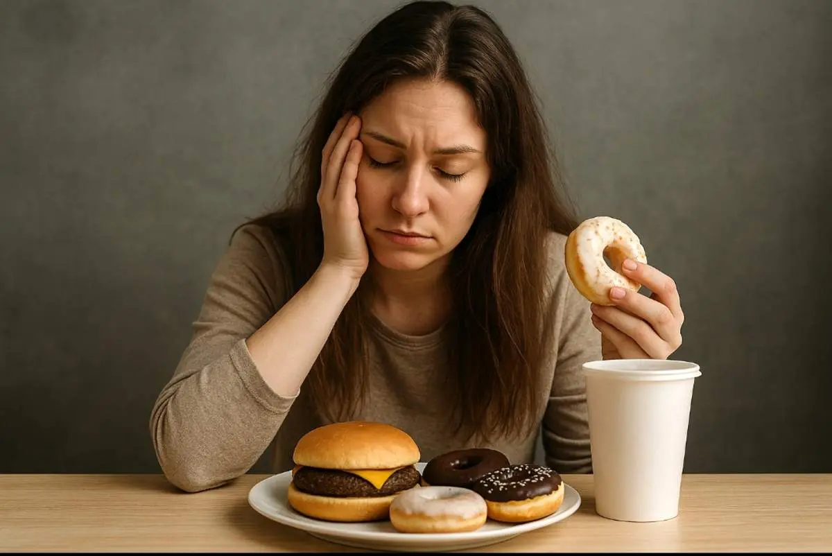 عوامل پنهان پرخوری؛ از استرس تا کم‌خوابی
