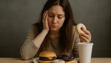 عوامل پنهان پرخوری؛ از استرس تا کم‌خوابی