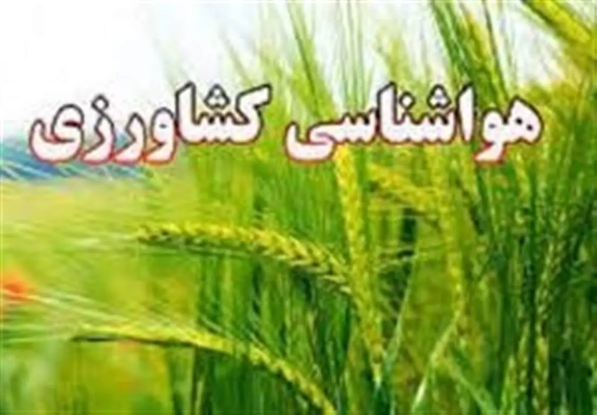 هشدار هواشناسی به کشاورزان درباره فعالیت سامانه بارشی جدید
