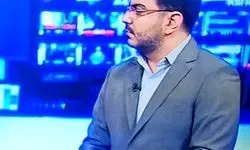 کاغذ خونین خبرنگاران صداوسیما در دست های پیمان جبلی /عکس
