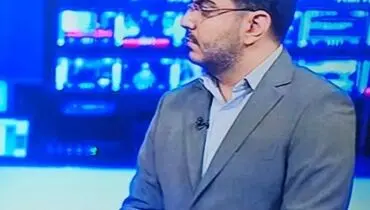 کاغذ خونین خبرنگاران صداوسیما در دست های پیمان جبلی /عکس