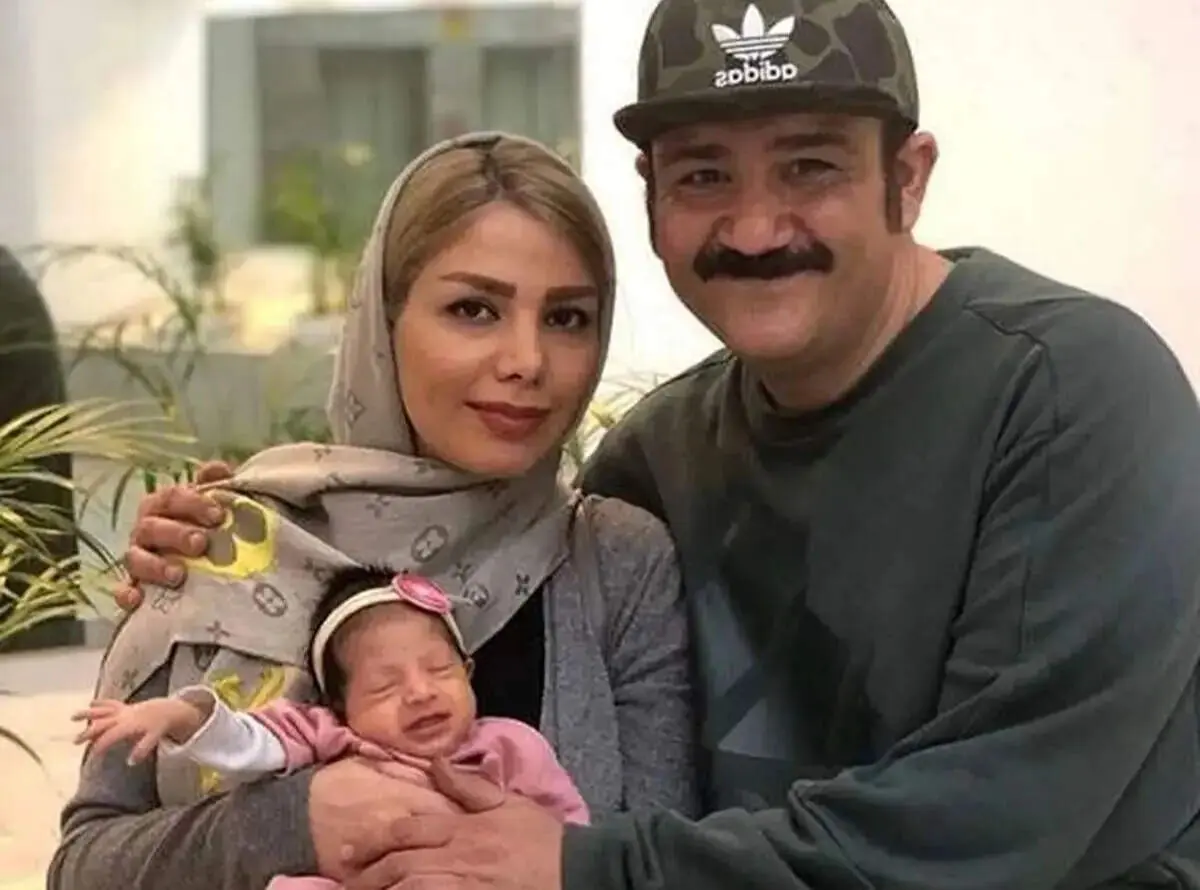 عکس جدید  مهران غفوریان و دخترش به مناسبت روز دختر منتشر شد