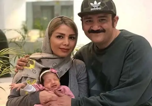 عکس جدید  مهران غفوریان و دخترش به مناسبت روز دختر منتشر شد
