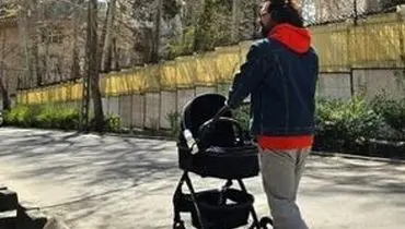 عکس بامزه و جالب از پسر کوچولوی بهرام رادان