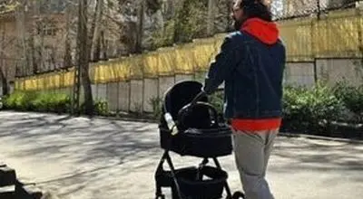عکس بامزه و جالب از پسر کوچولوی بهرام رادان