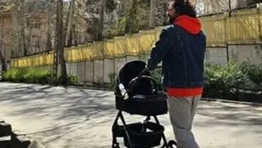 عکس بامزه و جالب از پسر کوچولوی بهرام رادان
