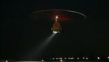  پرواز بالگرد دید در شب در محل حادثه تکذیب شد+ فیلم