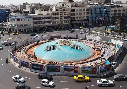  طرح جدید دیوارنگاره میدان انقلاب تهران رونمایی شد + عکس

