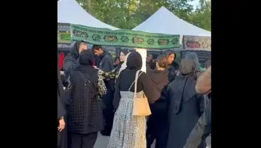 برگزاری موکب ها در تورنتو کانادا در شب اربعین در نزدیکی مسجد امام مهدی/ ویدئو