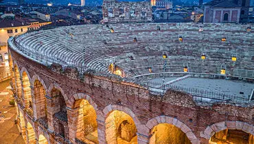 از نبرد گلادیاتورها تا کنسرت‌های جهانی؛ تاریخ زنده ورونا ادامه دارد+تصاویر