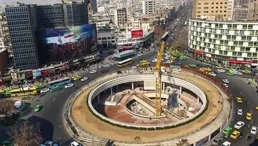 دیوارنگاره جدید میدان ولیعصر: مراقب قالتاق ها باشید+ عکس