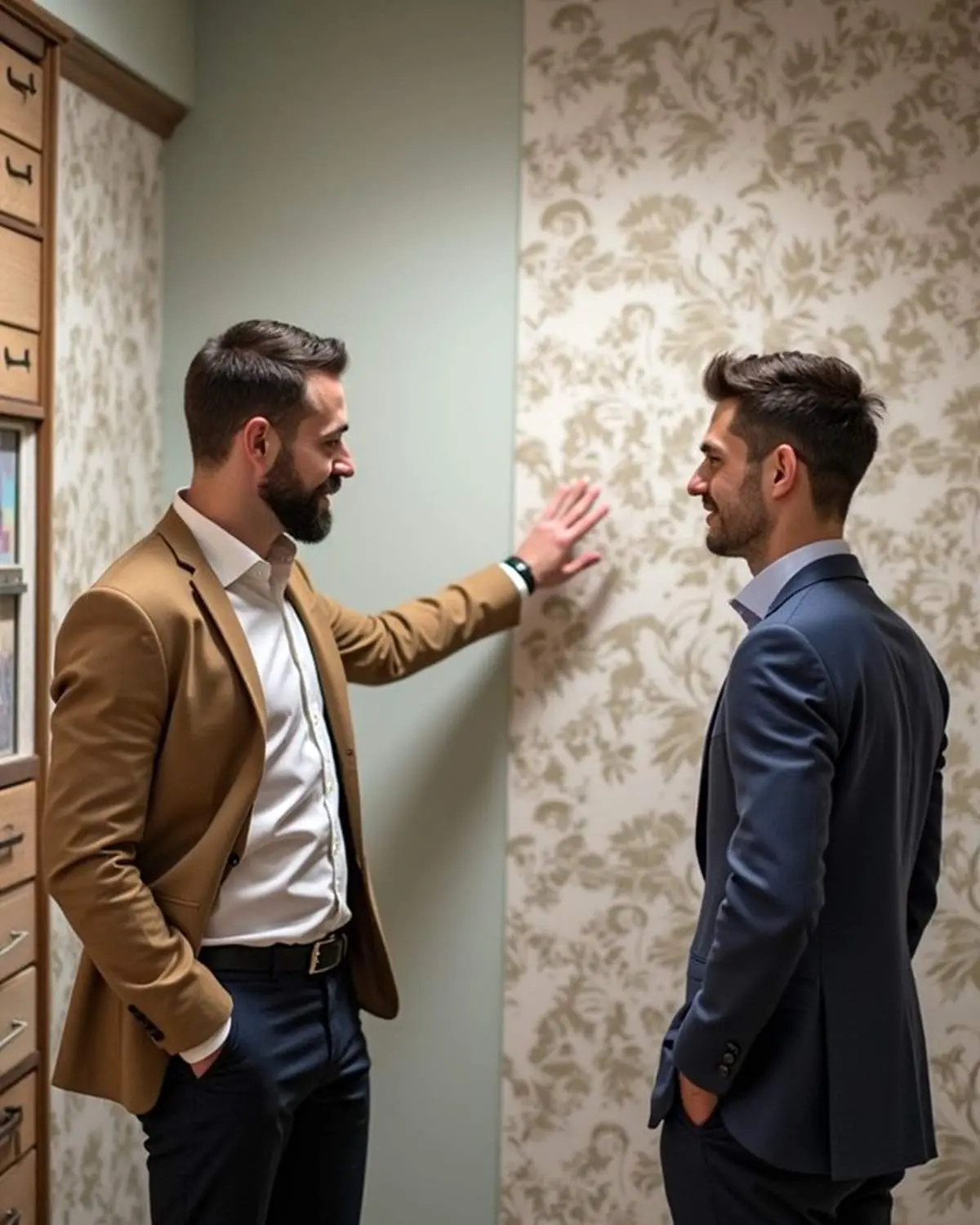 انتخاب کاغذ دیواری مناسب پذیرایی