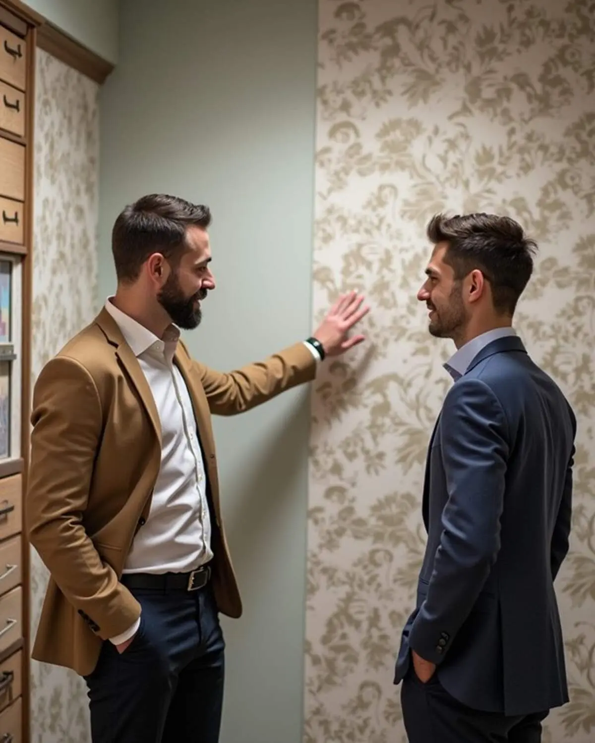 انتخاب کاغذ دیواری مناسب پذیرایی
