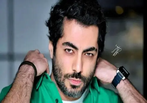 ژستِ نامتعارف نوید پورفرج در این عکس جنجالی شد!