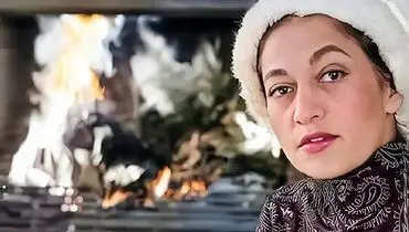 تصویری دیده نشده از مرضیه در حال دم کردن چای، سال ۵۴