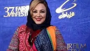 دورهمی هنرمندان در مراسم شوی لباس بهنوش بختیاری