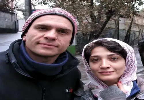 عکسی متفاوت از بابک حمیدیان و همسرش در اوج محبوبیت «تاسیان»!
