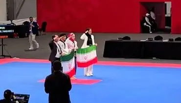 قهرمانی با شکوه تیم پومسه ایران؛ سلام نظامی به افتخار وطن+ فیلم