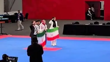 قهرمانی با شکوه تیم پومسه ایران؛ سلام نظامی به افتخار وطن+ فیلم