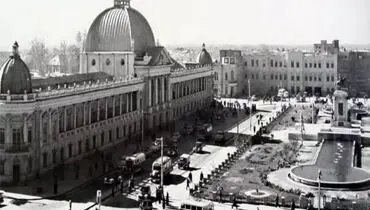 عکس زیرخاکی از شهر تهران در دوران قاجار