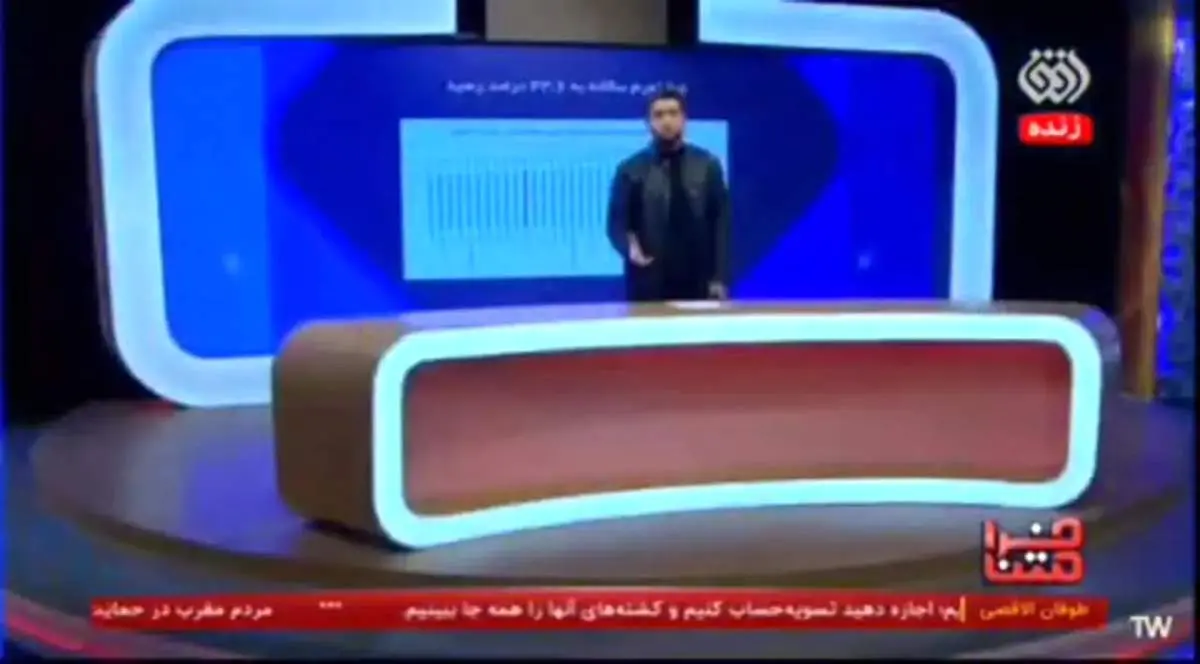 کنایه سنگین مجری تلویزیون به وعده های رئیس جمهور+فیلم