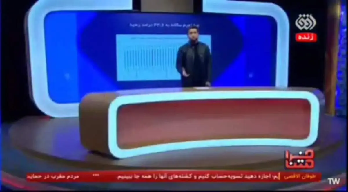 کنایه سنگین مجری تلویزیون به وعده های رئیس جمهور+فیلم