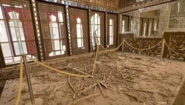هشدار یونسکو درباره خسارت کاخ گلستان در جنگ + عکس