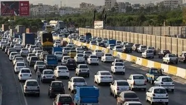 ترافیک سنگین در این جاده های شمالی
