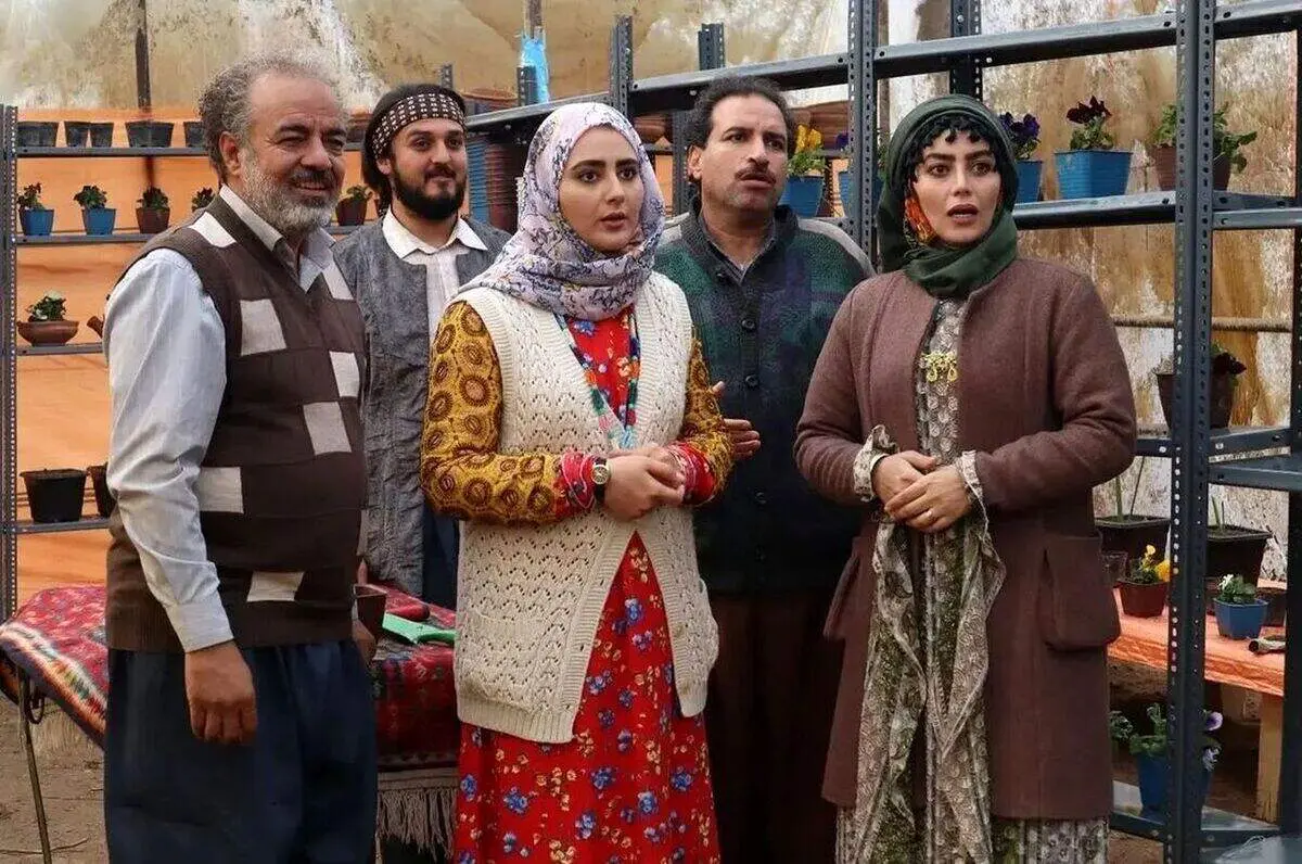 تصاویر دیدنی از پشت صحنه سریال نون خ