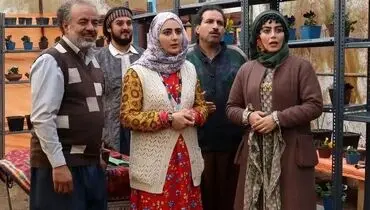 تصاویر دیدنی از پشت صحنه سریال نون خ