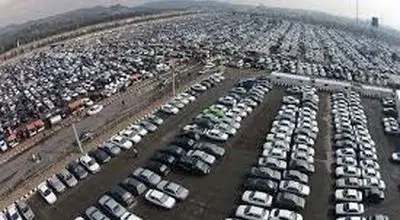 حجم عظیم خرابی پارکینگ خودروهای تولیدی در پی سیل در کرمان+عکس