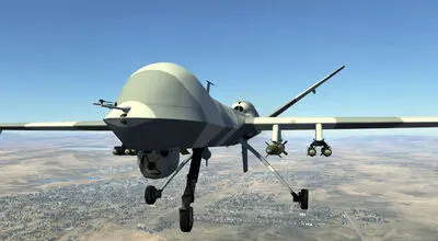 پدافند هوایی یک پهپاد MQ-9 را در تنگه هرمز منهدم کرد