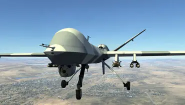 پدافند هوایی یک پهپاد MQ-9 را در تنگه هرمز منهدم کرد