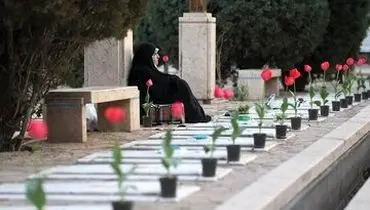 دفن شهدای جنگ فقط در این قطعه بهشت زهرا 