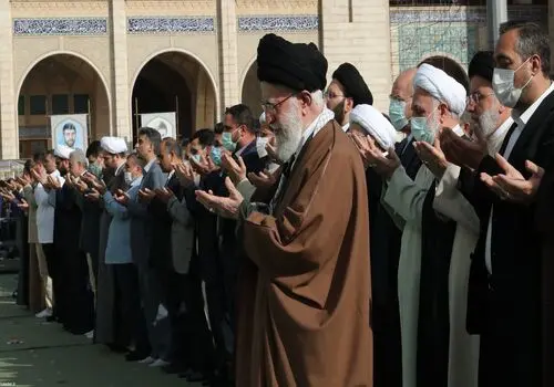 دیوارنگاره جدید میدان ولیعصر به مناسبت عید فطر رونمایی شد + عکس