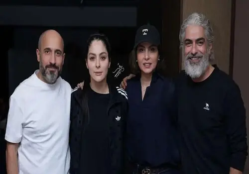بازیگران تئاتر «آرش» کنار هم؛ از علی شادمان تا رعنا آزادی‌ور