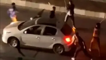 لحظه دستگیری ۷نفر از اراذل و اوباش ارومیه+ فیلم