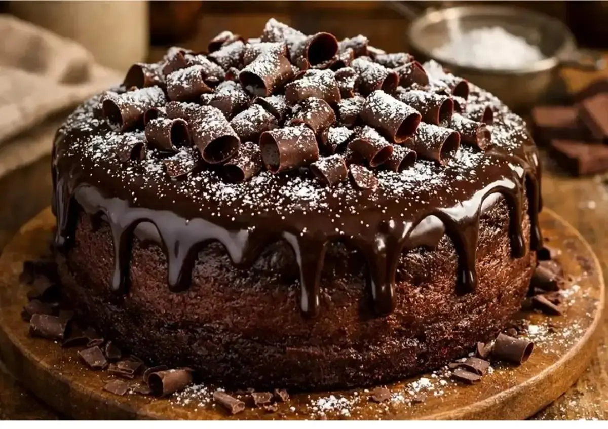  کیک قابلمه‌ای فوق‌العاده کافی‌شاپی؛ پف بی‌نظیر و بافت اسفنجی 