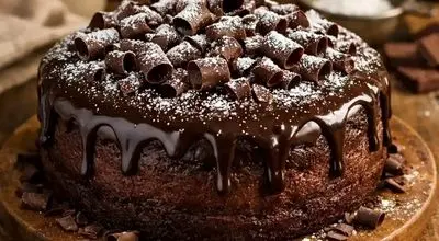  کیک قابلمه‌ای فوق‌العاده کافی‌شاپی؛ پف بی‌نظیر و بافت اسفنجی 