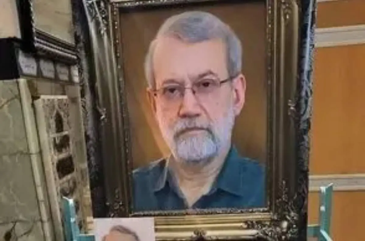 تصویری جدید از مزار شهید علی لاریجانی در قم