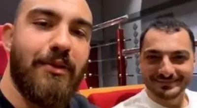 پای غول سنگینوزن کشتی ایران به سینما باز شد/ویدیو