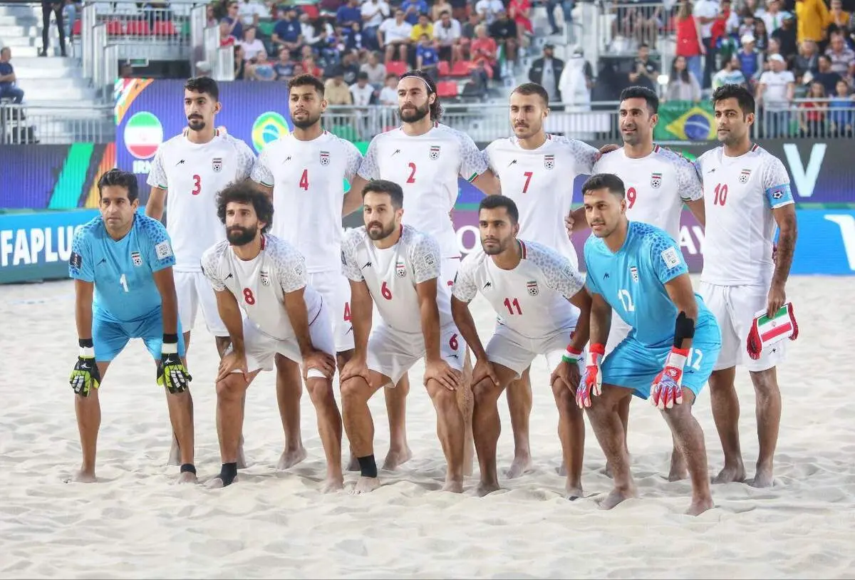  ترکیب تیم‌های ملی فوتبال ساحلی ایران و عربستان