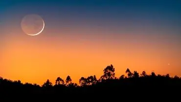 اولین هلال ماه شوال در این کشور دیده شد+جزئیات/مقارن شدن استهلال ماه با خورشیدگرفتگی