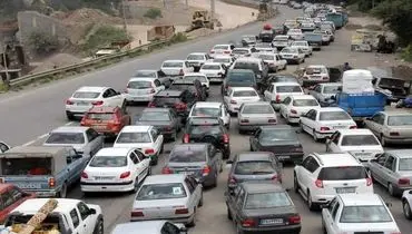بار دیگر گره ترافیکی در محورهای شمالی/ چالوس و بومهن سنگین شد