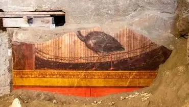 کشف نقاشی‌های تازه در ویلای ۲ هزار ساله همسر امپراتور + عکس