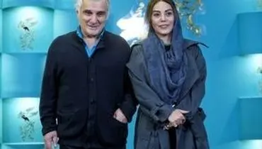 عاشقانه تازه مهدی هاشمی با همسر دوم و جوانش