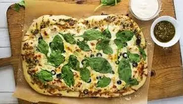 چجوری پیتزا مرغ و اسفناج درست کنیم؟
