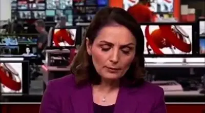 بغض فرناز قاضی‌زاده هنگام اعلام خبر ترور مقام معظم رهبری/ویدیو 